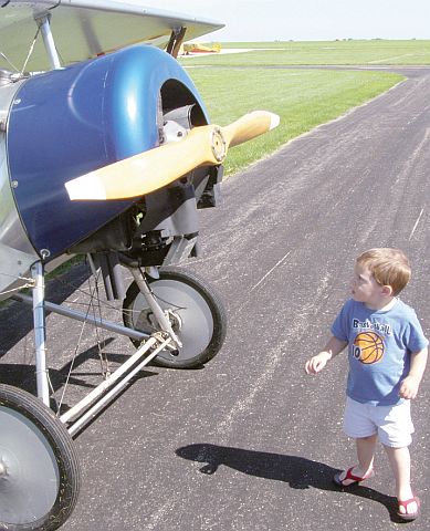 Up Close with a Plane